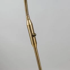 QAZQA Lampadaires Lampadaire En Acier Bronze -Lampadaires || Lustres || Guirlandes et décorations lumineuses Soldes lampadaire en acier bronze 8