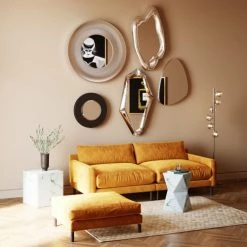 Kare Design Lampadaires Lampadaire En Acier Chromé Et Verre H160 -Lampadaires || Lustres || Guirlandes et décorations lumineuses Soldes lampadaire en acier chrome et verre h160 4