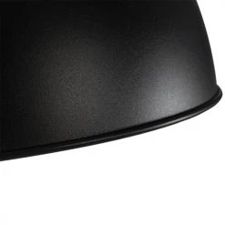 QAZQA Lampadaires Lampadaire En Acier Noir