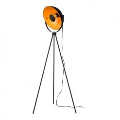 Lampea Lampadaires Lampadaire En Acier Noir 148 Cm -Lampadaires || Lustres || Guirlandes et décorations lumineuses Soldes lampadaire en acier noir 148 cm 2