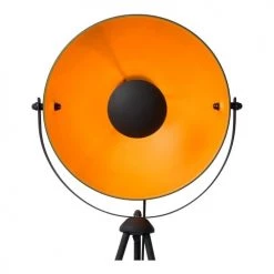 Lampea Lampadaires Lampadaire En Acier Noir 148 Cm -Lampadaires || Lustres || Guirlandes et décorations lumineuses Soldes lampadaire en acier noir 148 cm 4