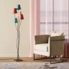 Kare Design Lampadaires Lampadaire En Acier Noir 5 Abat-jours En Velours H163 1 Kare Design Lampadaires Lampadaire En Acier Noir 5 Abat-jours En Velours H163 -Lampadaires || Lustres || Guirlandes et décorations lumineuses Soldes lampadaire en acier noir 5 abat jours en velours h163