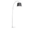 QAZQA Lampadaires Lampadaire En Acier Noir 2 QAZQA Lampadaires Lampadaire En Acier Noir -Lampadaires || Lustres || Guirlandes et décorations lumineuses Soldes lampadaire en acier noir 66