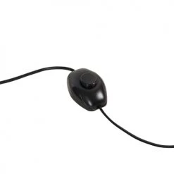 QAZQA Lampadaires Lampadaire En Acier Noir