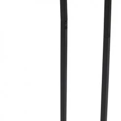 QAZQA Lampadaires Lampadaire En Acier Noir -Lampadaires || Lustres || Guirlandes et décorations lumineuses Soldes lampadaire en acier noir 96