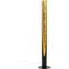 Kare Design Lampadaires Lampadaire En Acier Noir Et Doré H140 -Lampadaires || Lustres || Guirlandes et décorations lumineuses Soldes lampadaire en acier noir et dore h140