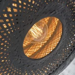 Good & Mojo Lampadaires Lampadaire En Bambou Abat-jour En Bambou Naturel/noir, H. 176cm 12 Good & Mojo Lampadaires Lampadaire En Bambou Abat-jour En Bambou Naturel/noir, H. 176cm -Lampadaires || Lustres || Guirlandes et décorations lumineuses Soldes lampadaire en bambou abat jour en bambou naturel noir h 176cm 4