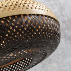 Good & Mojo Lampadaires Lampadaire En Bambou Abat-jour En Bambou Naturel/noir, H. 176cm 13 Good & Mojo Lampadaires Lampadaire En Bambou Abat-jour En Bambou Naturel/noir, H. 176cm -Lampadaires || Lustres || Guirlandes et décorations lumineuses Soldes lampadaire en bambou abat jour en bambou naturel noir h 176cm 5