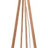 Good & Mojo Lampadaires Lampadaire En Bambou Abat-jour En Lin Gris Foncé, H. 158cm