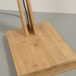 Good & Mojo Lampadaires Lampadaire En Bambou Blanc H207cm -Lampadaires || Lustres || Guirlandes et décorations lumineuses Soldes lampadaire en bambou blanc h207cm 4