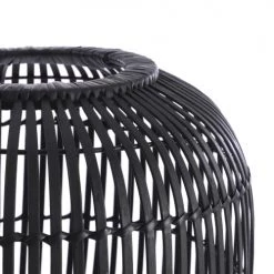 Mica Decorations Lampadaires Lampadaire En Bambou Et Métal Noir H90 -Lampadaires || Lustres || Guirlandes et décorations lumineuses Soldes lampadaire en bambou et metal noir h90 3