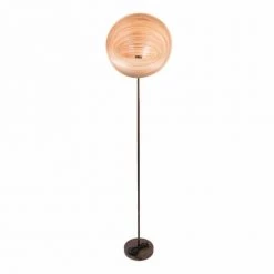 HYDILE Lampadaires Lampadaire En Bambou Et Pied En Bronze H165 -Lampadaires || Lustres || Guirlandes et décorations lumineuses Soldes lampadaire en bambou et pied en bronze h165 2