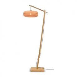 Good & Mojo Lampadaires Lampadaire En Bambou H176cm