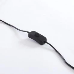 Mica Decorations Lampadaires Lampadaire En Bambou Marron Et Métal Noir H76,5 -Lampadaires || Lustres || Guirlandes et décorations lumineuses Soldes lampadaire en bambou marron et metal noir h76 5 4