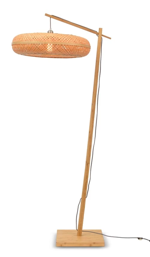 Good & Mojo Lampadaires Lampadaire En Bambou Naturel, H. 176cm 3 Good & Mojo Lampadaires Lampadaire En Bambou Naturel, H. 176cm