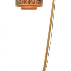 Good & Mojo Lampadaires Lampadaire En Bambou Naturel H176cm