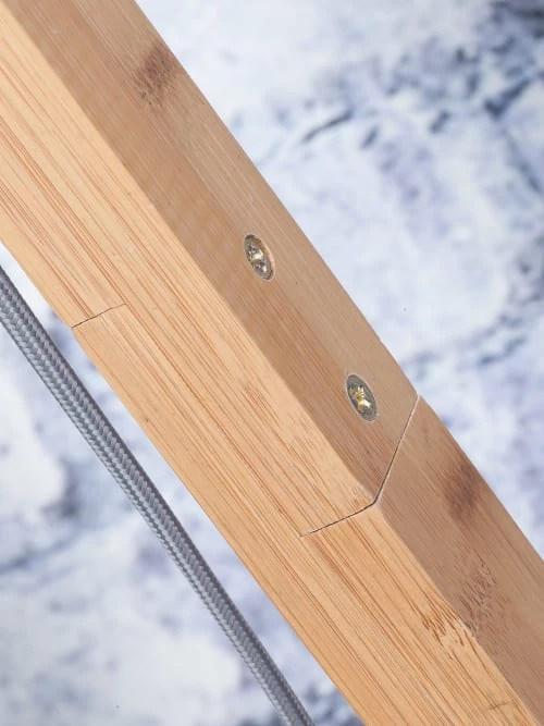 Good & Mojo Lampadaires Lampadaire En Bambou Naturel H176cm 8 Good & Mojo Lampadaires Lampadaire En Bambou Naturel H176cm – Image 6