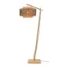 Good & Mojo Lampadaires Lampadaire En Bambou Naturel H176cm