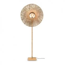 Good & Mojo Lampadaires Lampadaire En Bambou Naturel H195cm
