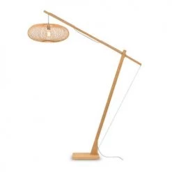 Good & Mojo Lampadaires Lampadaire En Bambou Naturel H207cm