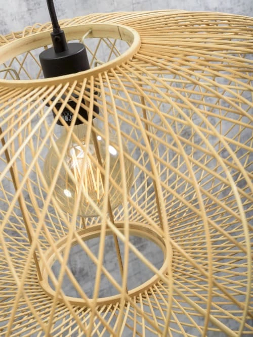 Good & Mojo Lampadaires Lampadaire En Bambou Naturel H207cm 7 Good & Mojo Lampadaires Lampadaire En Bambou Naturel H207cm – Image 5