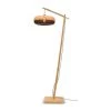 Good & Mojo Lampadaires Lampadaire En Bambou Noir H176cm 1 Good & Mojo Lampadaires Lampadaire En Bambou Noir H176cm -Lampadaires || Lustres || Guirlandes et décorations lumineuses Soldes lampadaire en bambou noir h176cm