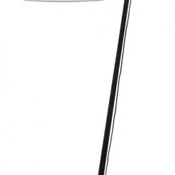 Good & Mojo Lampadaires Lampadaire En Bambou Noir/lin H176cm