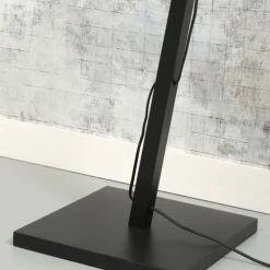 Good & Mojo Lampadaires Lampadaire En Bambou Noir/lin H176cm -Lampadaires || Lustres || Guirlandes et décorations lumineuses Soldes lampadaire en bambou noir lin h176cm 15