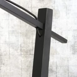 Good & Mojo Lampadaires Lampadaire En Bambou Noir/lin H176cm -Lampadaires || Lustres || Guirlandes et décorations lumineuses Soldes lampadaire en bambou noir lin h176cm 44