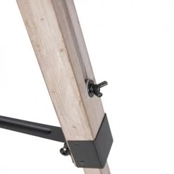 QAZQA Lampadaires Lampadaire En Bois Marron -Lampadaires || Lustres || Guirlandes et décorations lumineuses Soldes lampadaire en bois marron 11