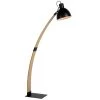 Lucide Lampadaires Lampadaire En Bois Noir