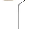 It's About Romi Lampadaires Lampadaire En Fer Abat-jour En Coton Noir, H. 190cm -Lampadaires || Lustres || Guirlandes et décorations lumineuses Soldes lampadaire en fer abat jour en coton noir h 190cm
