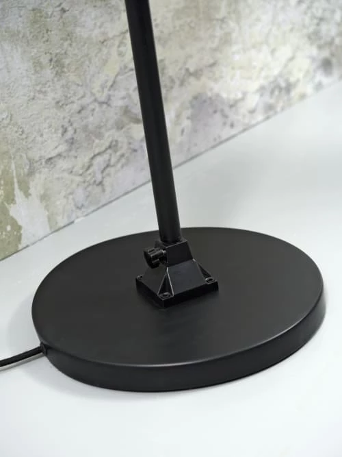 It's About Romi Lampadaires Lampadaire En Fer Abat-jour En Coton Noir, H. 190cm 6 It's About Romi Lampadaires Lampadaire En Fer Abat-jour En Coton Noir, H. 190cm – Image 4