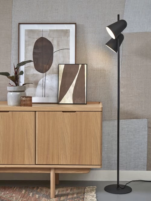 It's About Romi Lampadaires Lampadaire En Fer Noir, H. 145cm 6 It's About Romi Lampadaires Lampadaire En Fer Noir, H. 145cm – Image 4