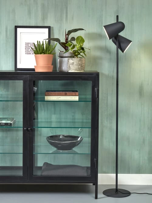 It's About Romi Lampadaires Lampadaire En Fer Noir, H. 145cm 7 It's About Romi Lampadaires Lampadaire En Fer Noir, H. 145cm – Image 5