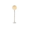 Now’s Home Lampadaires Lampadaire En Fibre De Verre Et Pied En Racine De Bois H139cm