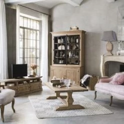 Maisons Du Monde Lampadaires Lampadaire En Manguier Et Abat-jour écru H166 -Lampadaires || Lustres || Guirlandes et décorations lumineuses Soldes lampadaire en manguier et abat jour ecru h166 1000 3 32 191338 7