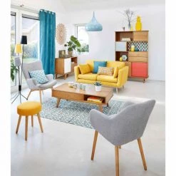 Maisons Du Monde Lampadaires Lampadaire En Métal 3 Abat-jours Tricolores H155 -Lampadaires || Lustres || Guirlandes et décorations lumineuses Soldes lampadaire en metal 3 abat jours tricolores h155 1000 11 38 153419 7