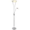 Keria Lampadaires Lampadaire En Métal Argenté -Lampadaires || Lustres || Guirlandes et décorations lumineuses Soldes lampadaire en metal argente 11