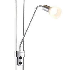 Keria Lampadaires Lampadaire En Métal Argenté -Lampadaires || Lustres || Guirlandes et décorations lumineuses Soldes lampadaire en metal argente 13