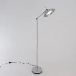 Keria Lampadaires Lampadaire En Métal Argente -Lampadaires || Lustres || Guirlandes et décorations lumineuses Soldes lampadaire en metal argente 38