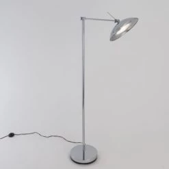 Keria Lampadaires Lampadaire En Métal Argente -Lampadaires || Lustres || Guirlandes et décorations lumineuses Soldes lampadaire en metal argente 40