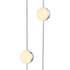 Globo Lampadaires Lampadaire En Métal Argenté -Lampadaires || Lustres || Guirlandes et décorations lumineuses Soldes lampadaire en metal argente 47