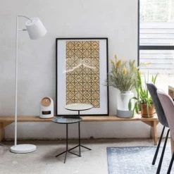 Zuiver Lampadaires Lampadaire En Métal Blanc -Lampadaires || Lustres || Guirlandes et décorations lumineuses Soldes lampadaire en metal blanc 9