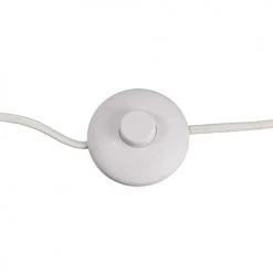 Dyberg Larsen Lampadaires Lampadaire En Métal Blanc Mat, H 149,5 Cm D 15 Cm -Lampadaires || Lustres || Guirlandes et décorations lumineuses Soldes lampadaire en metal blanc mat h 149 5 cm d 15 cm 1