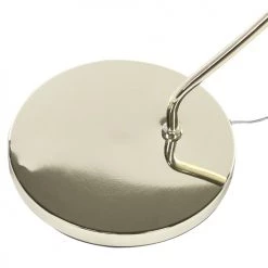 Beliani Lampadaires Lampadaire En Métal Doré -Lampadaires || Lustres || Guirlandes et décorations lumineuses Soldes lampadaire en metal dore 4