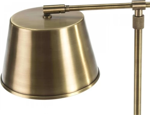 Thai Natura Lampadaires Lampadaire En Métal Doré 42x23x149 4 Thai Natura Lampadaires Lampadaire En Métal Doré 42x23x149 – Image 2