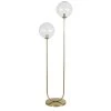 Maisons Du Monde Lampadaires Lampadaire En Métal Doré Et 2 Globes En Verre Ambré H161 -Lampadaires || Lustres || Guirlandes et décorations lumineuses Soldes lampadaire en metal dore et 2 globes en verre ambre h161 1000 9 4 226857 1