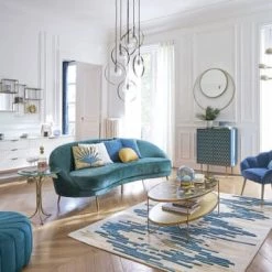 Maisons Du Monde Lampadaires Lampadaire En Métal Doré H210 -Lampadaires || Lustres || Guirlandes et décorations lumineuses Soldes lampadaire en metal dore h210 1000 12 23 190837 4