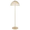 Maisons Du Monde Lampadaires Lampadaire En Métal Et Abat-jour En Rotin Tressé Main H155 -Lampadaires || Lustres || Guirlandes et décorations lumineuses Soldes lampadaire en metal et abat jour en rotin tresse main h155 1000 11 37 224020 1